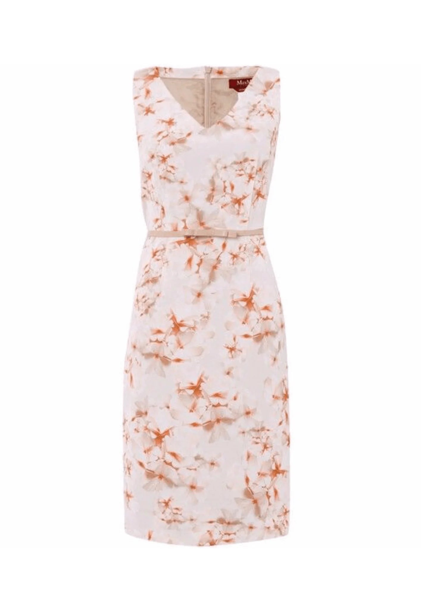 LIGHT PINK FARAONE FLORAL DRESS