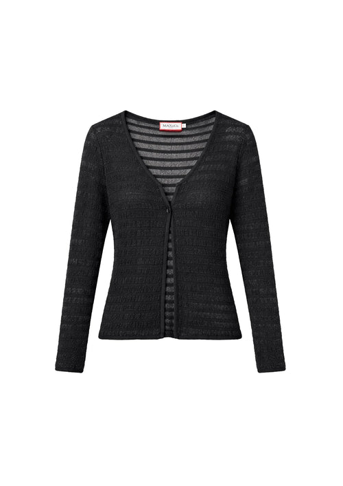 NAVY STRIPED CARDIGAN