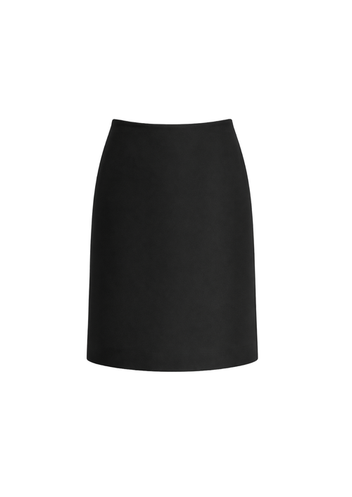 BLACK MIDI SKIRT