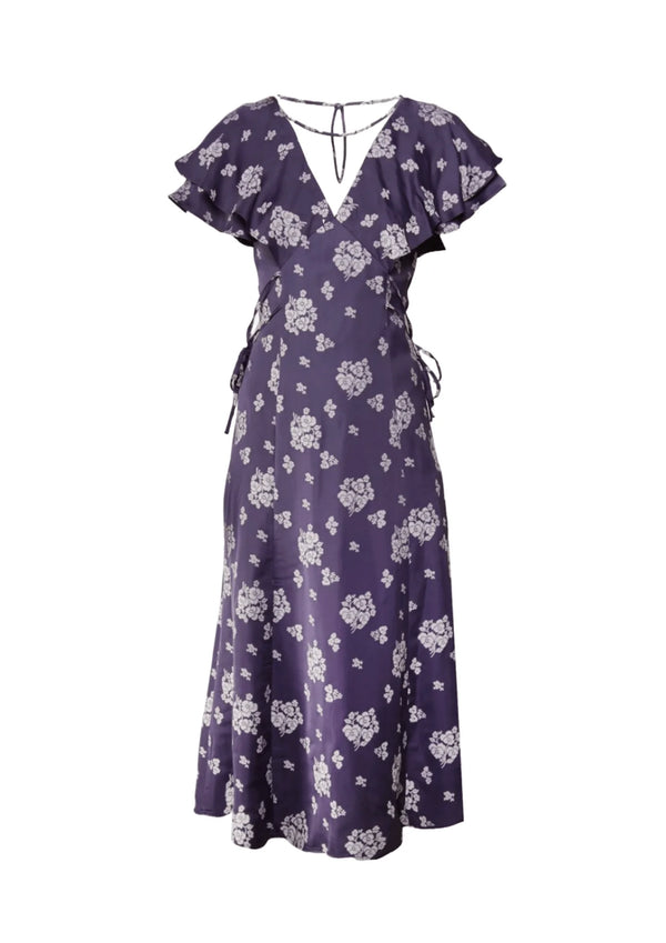 ROBE MIDI PENISOLA VIOLETTE