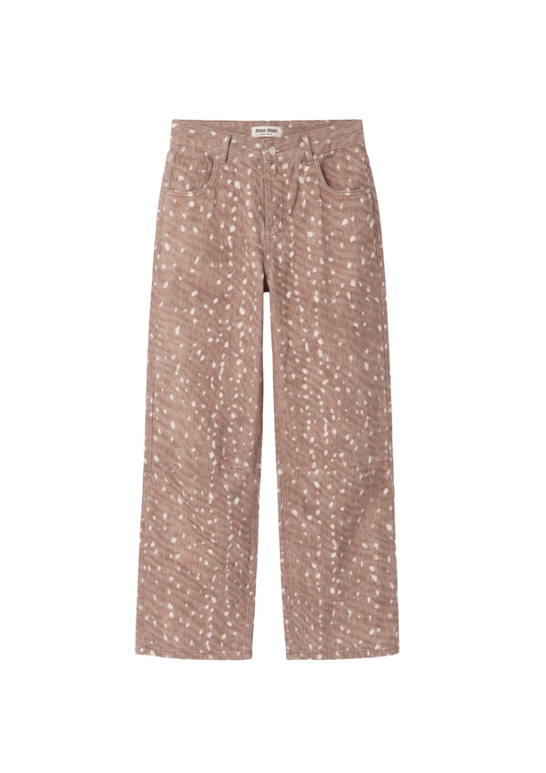 DOTS LARGE DENIM TROUSERS
