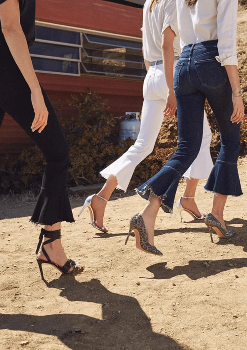 PANTALON EN VELOURS CÔTELÉ CHA CHA CHEW BLEU MARINE