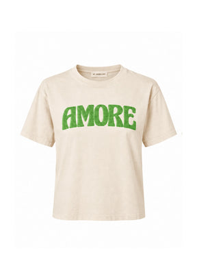 BEIGE AMORE T-SHIRT