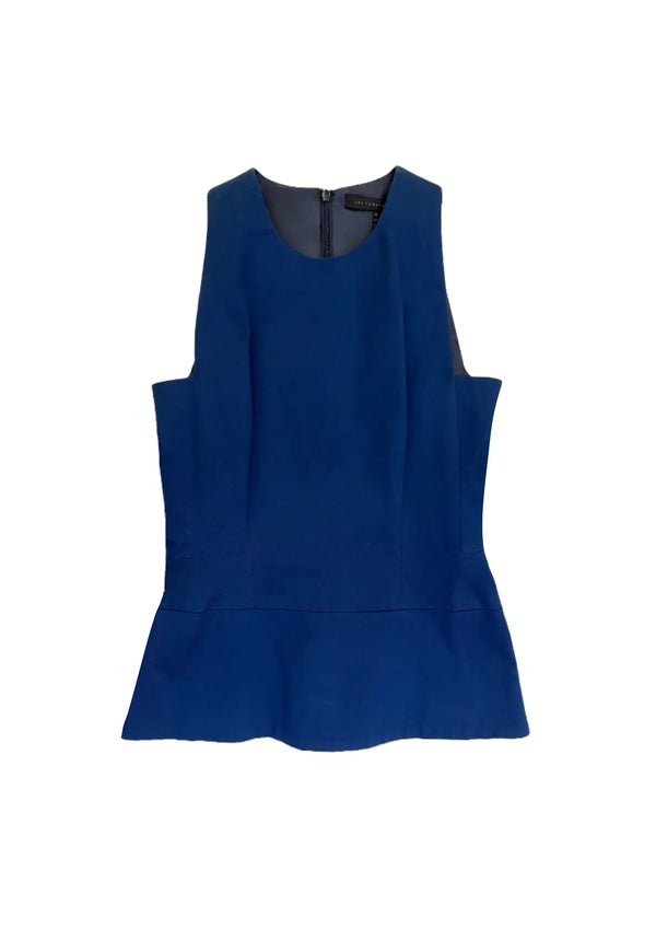 HAUT SANS MANCHES BLEU MARINE