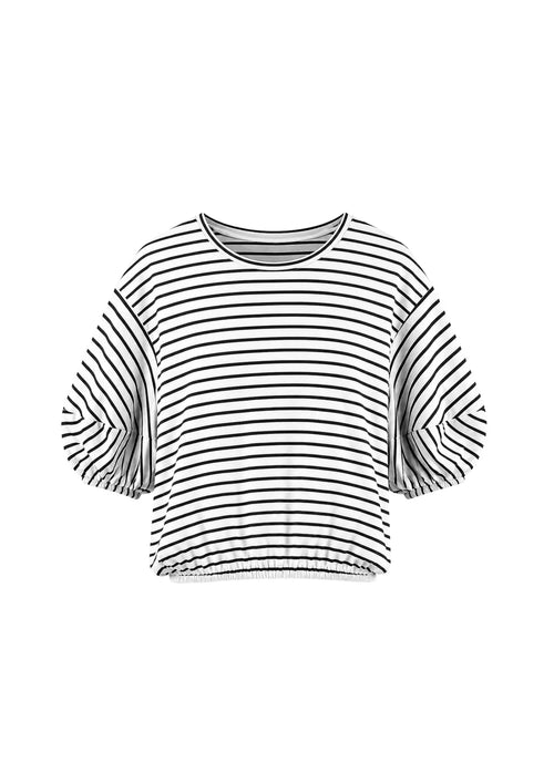 NAVY STRIPED SHIRT