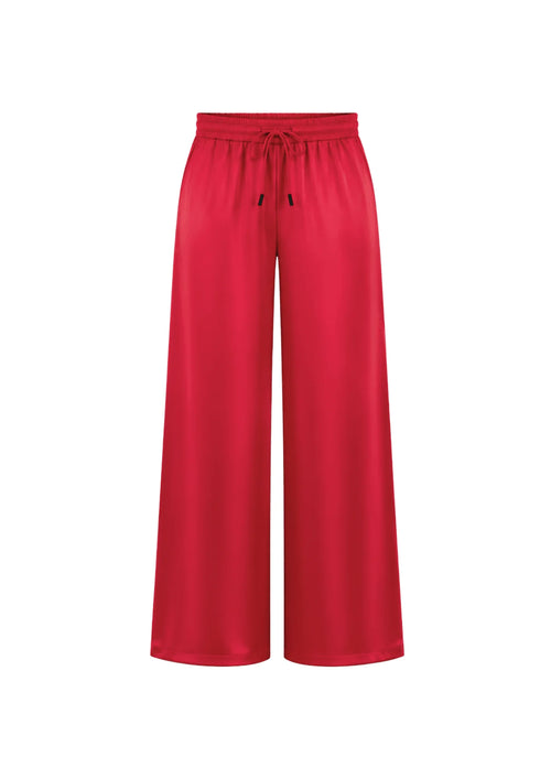 DARK PINK JOGGER TROUSERS