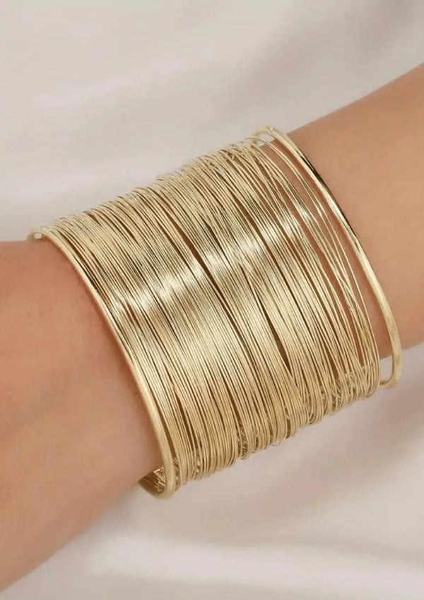 GOLDEN CUFF BRACELET