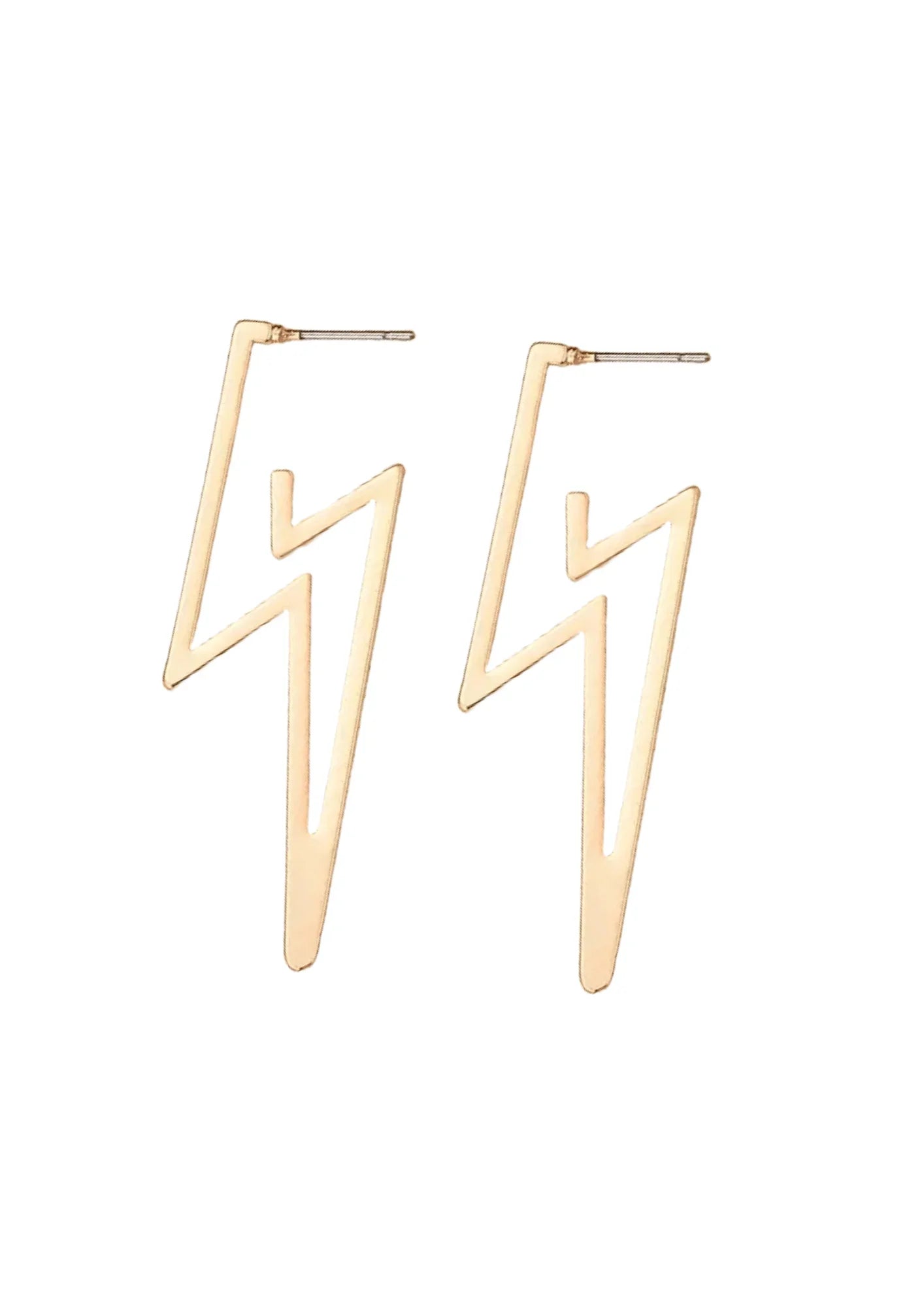 GOLDEN LIGHTNING EARRINGS