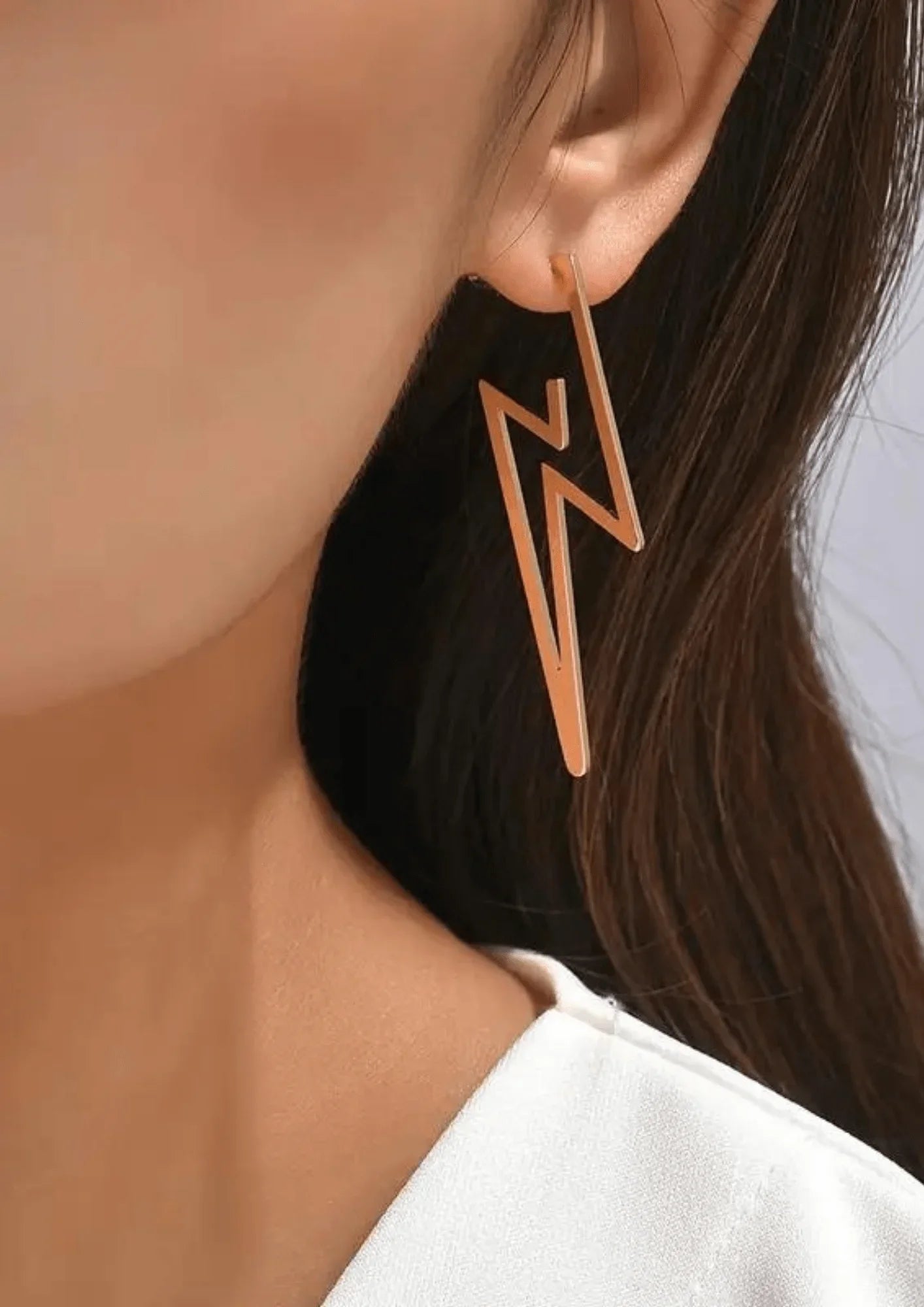 GOLDEN LIGHTNING EARRINGS