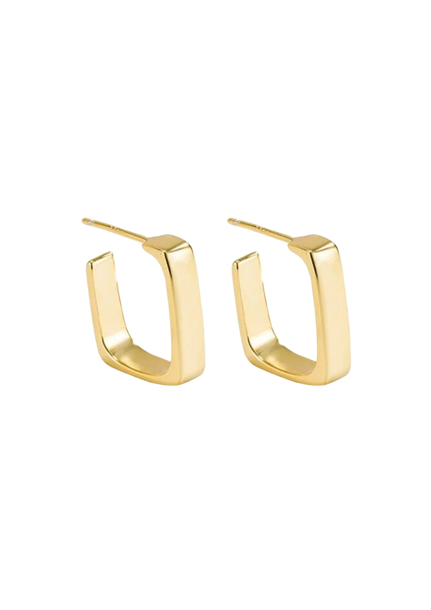 GOLDEN GEOMETRIC EARRINGS