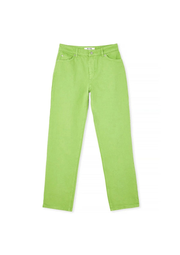 GREEN STRAIGHT JEANS