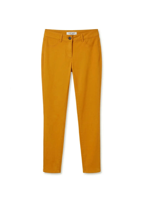 JEAN SKINNY EN DENIM JAUNE