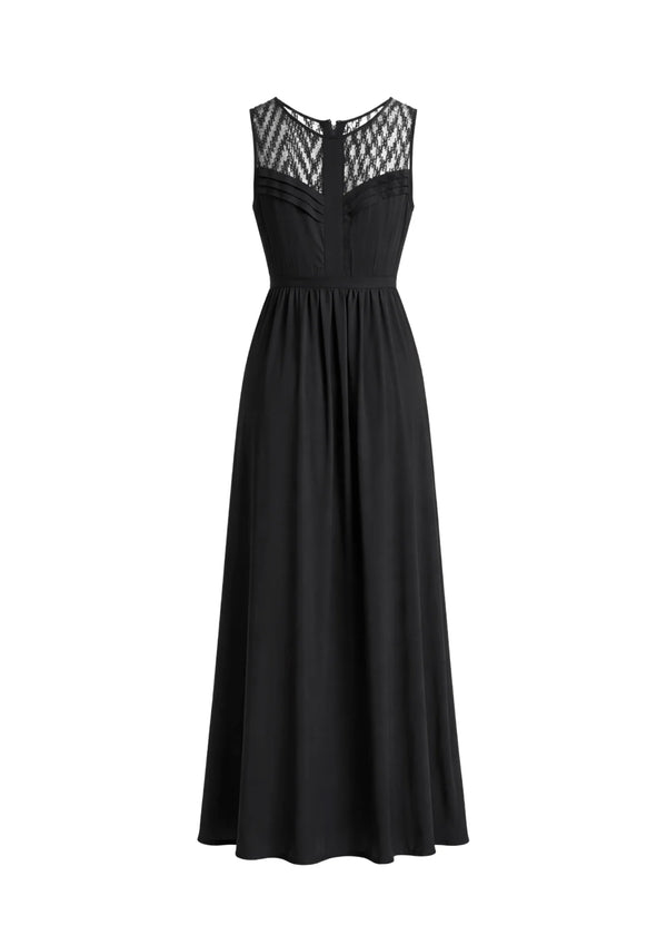 Robe longue noire