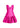 ROBE MINI BUSTIER ROSE LUMO