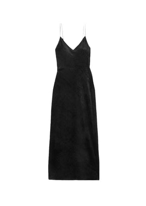 Schwarzes Samtkleid