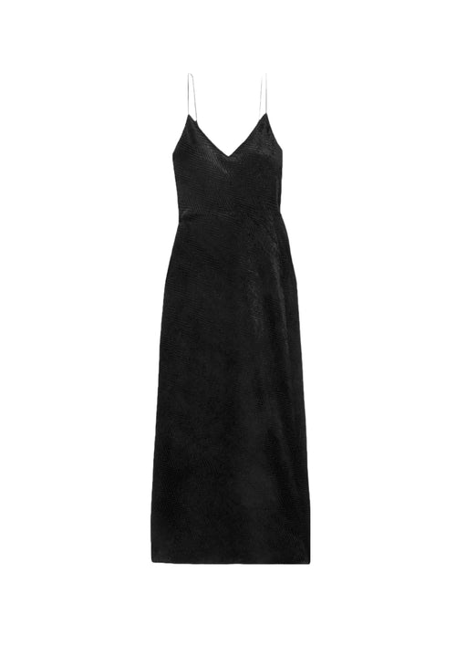 BLACK VELVET DRESS