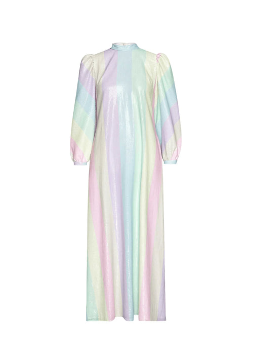 Robe Edie à paillettes pastel