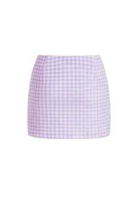 HOUNDSTOOTH MINI PENCIL SKIRT