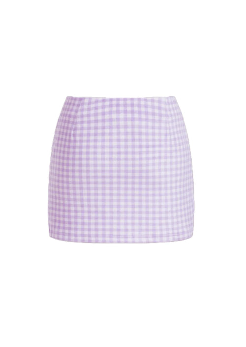 HOUNDSTOOTH MINI PENCIL SKIRT
