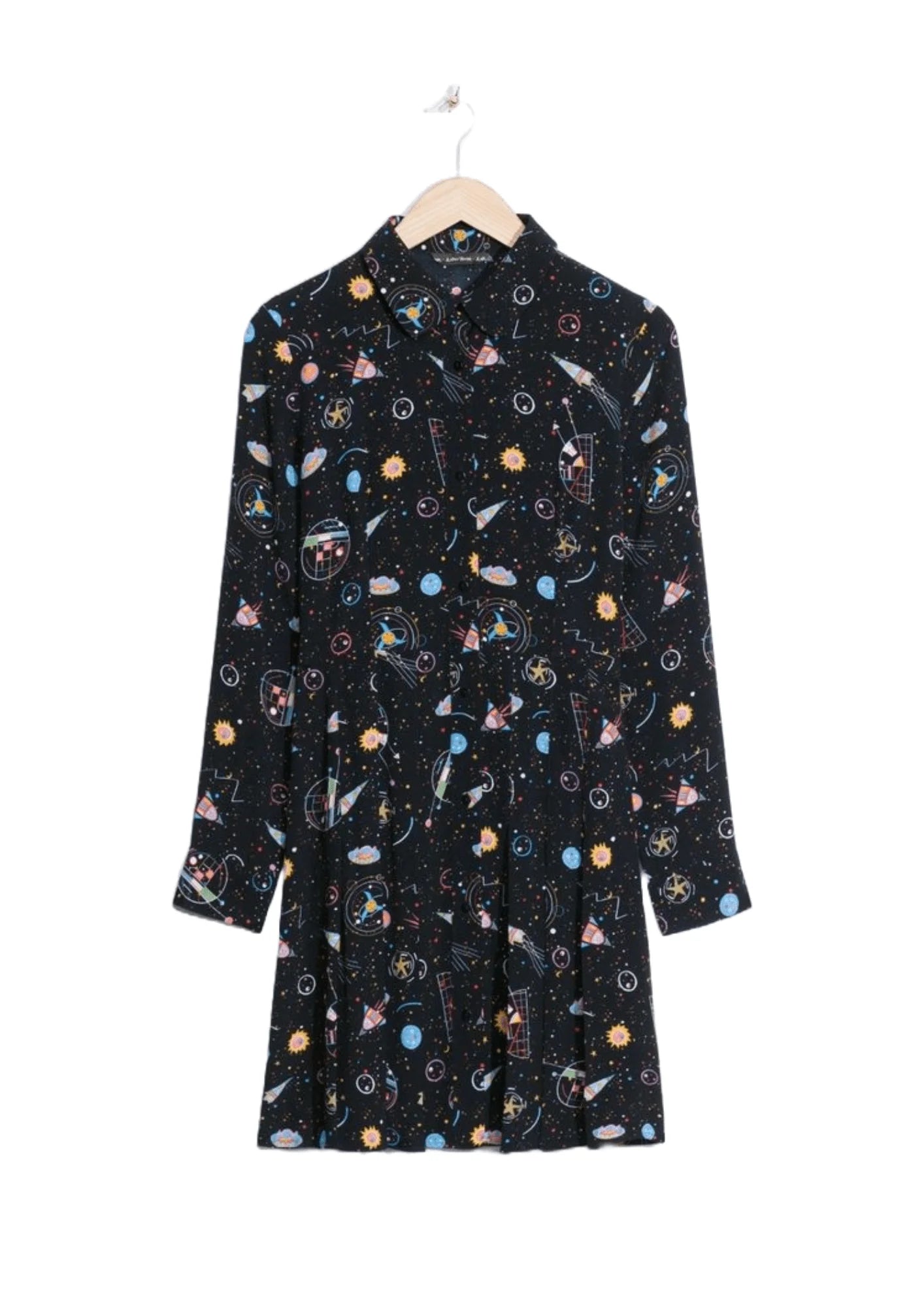 GALAXY SPACE SHIRT-DRESS