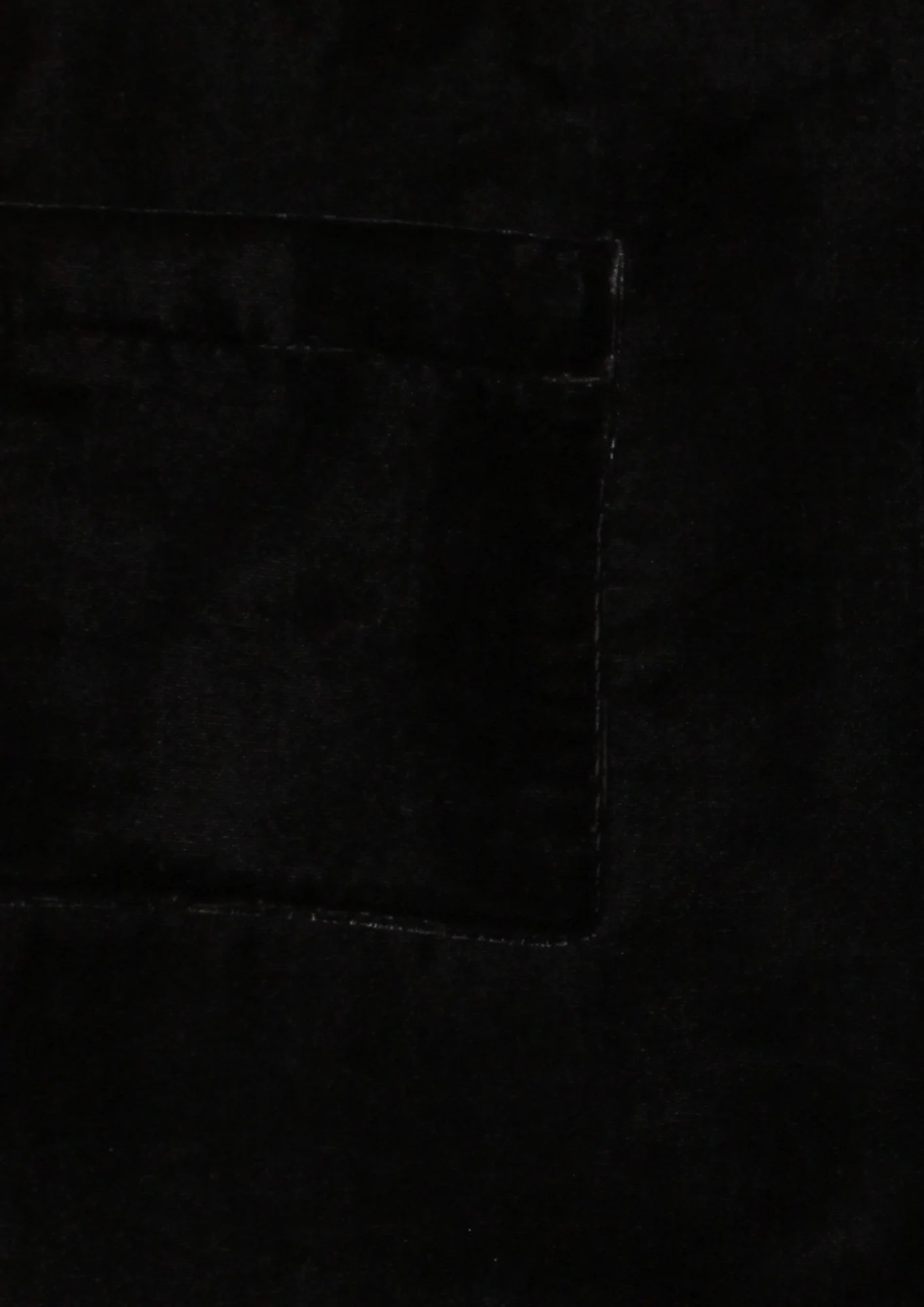 Mini-jupe en velours noir