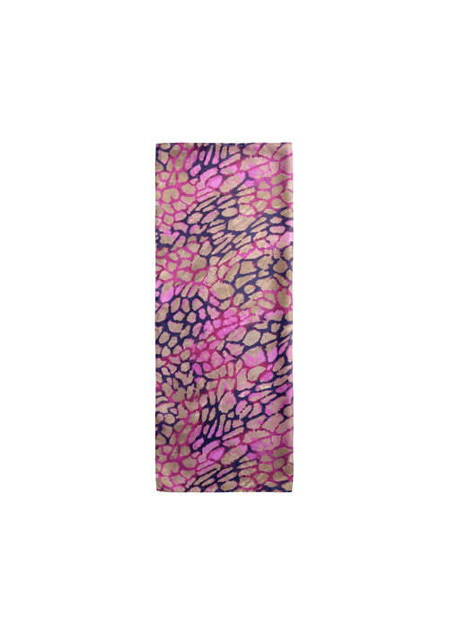 PINK PRINTED COLLAR SCARF