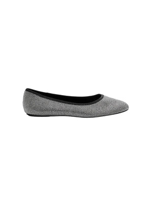 SILVER BALLERINA SHOES