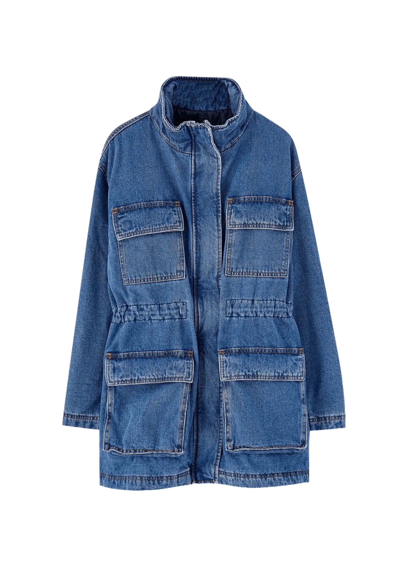 DENIM LONG JACKET