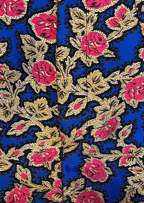 MINI-SHORT JACQUARD ROSES