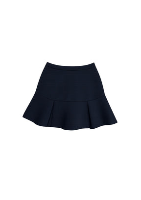 NAVY BLUE MINI SKIRT