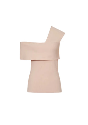 ETTA ASYMMETRIC NECK TOP