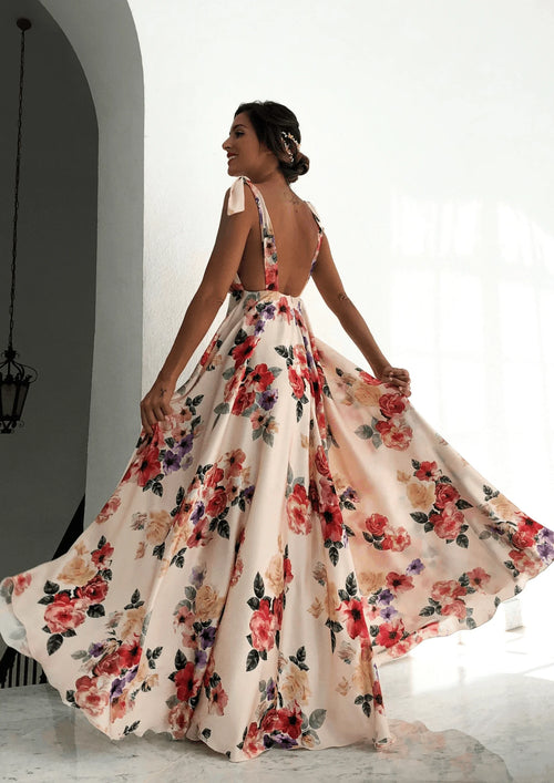 BLUMIGES MAXIKLEID ALBA