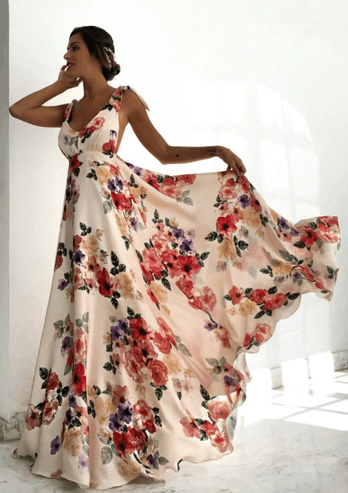 BLUMIGES MAXIKLEID ALBA