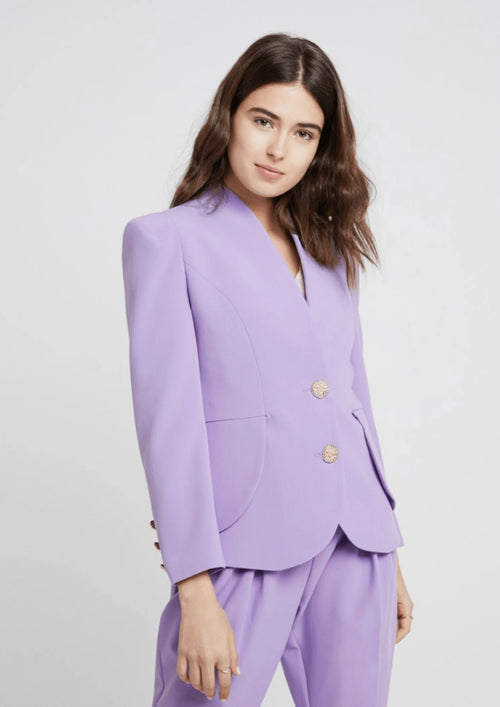 LILAC LONG-SLEEVED BLAZER