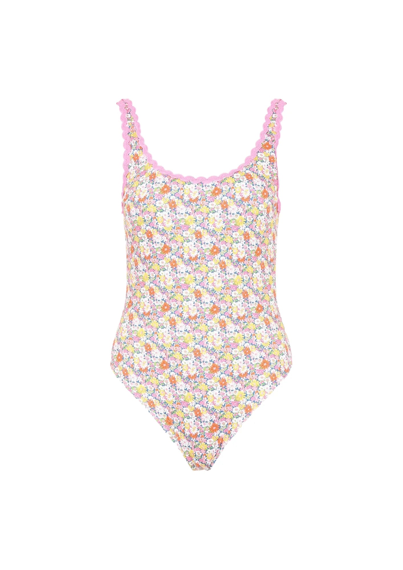 PINK FLORAL LORA SWIMSUIT