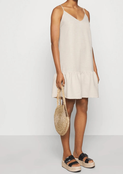BEIGE JUDITH DRESS