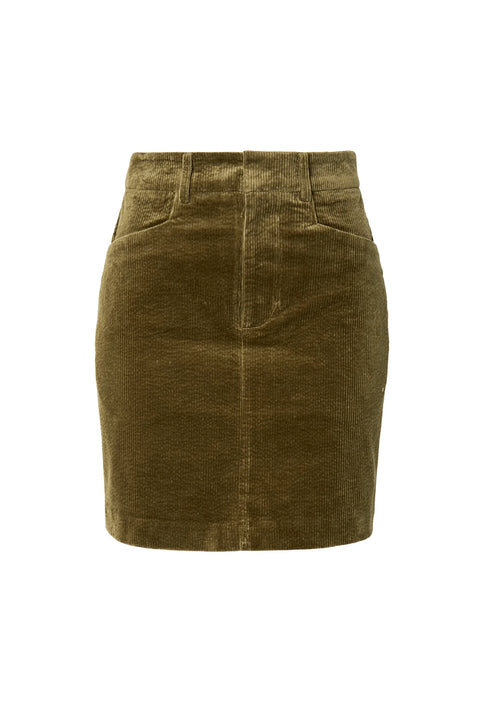 DARK OLIVE MOONSTONE SKIRT