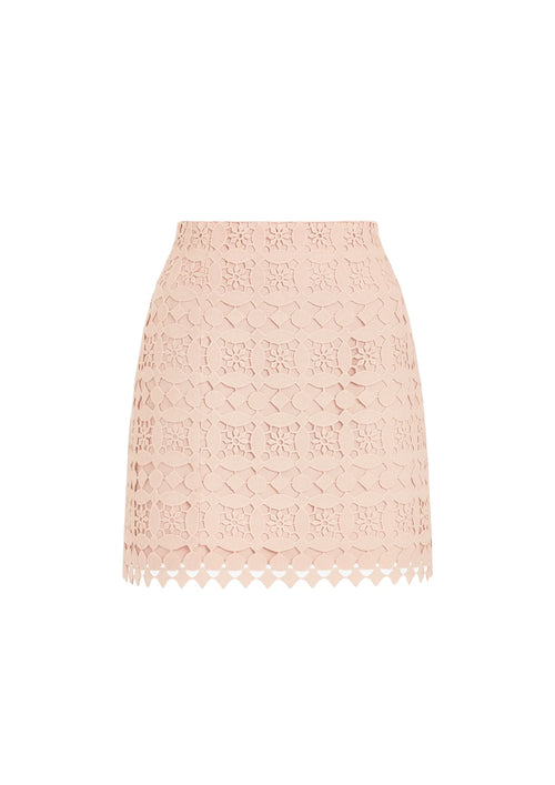 PASTEL PINK MINI SKIRT