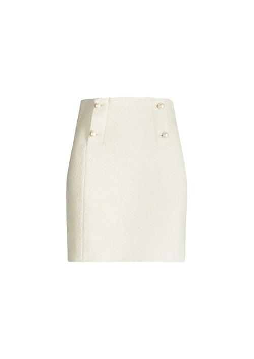 OFF WHITE MINI SKIRT
