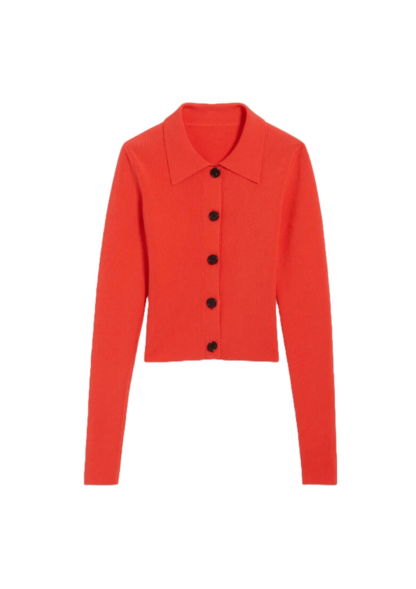 RED FRANCOISE SHORT CARDIGAN