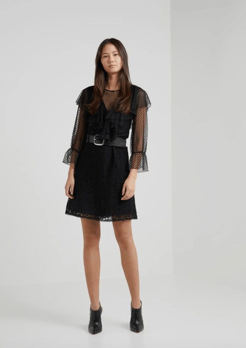 BLACK MINI DRESS