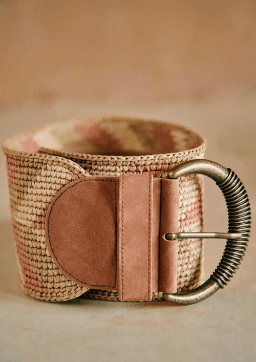 PINK CARLIE BELT