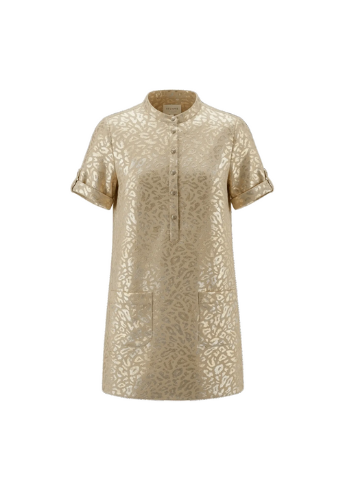 Robe imprimée Zoé Leopard