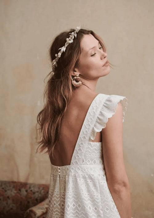 Magalie gesticktes Kleid