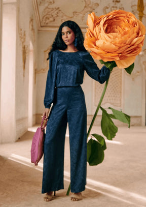 NAVY DEBBIE JUMPSUIT