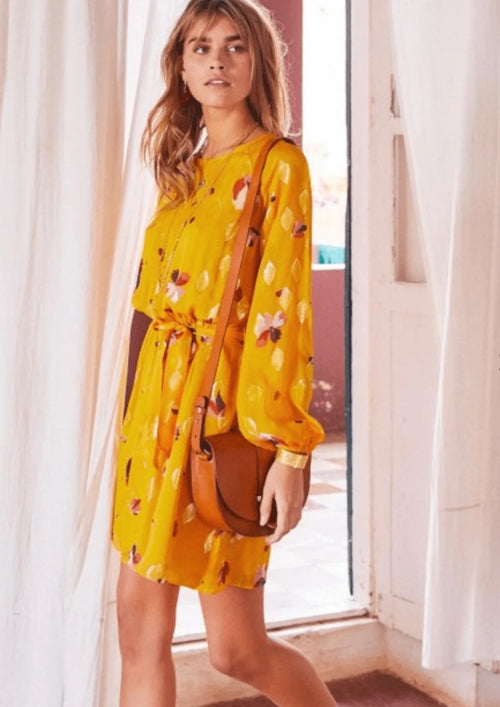 YELLOW AURELIA DRESS