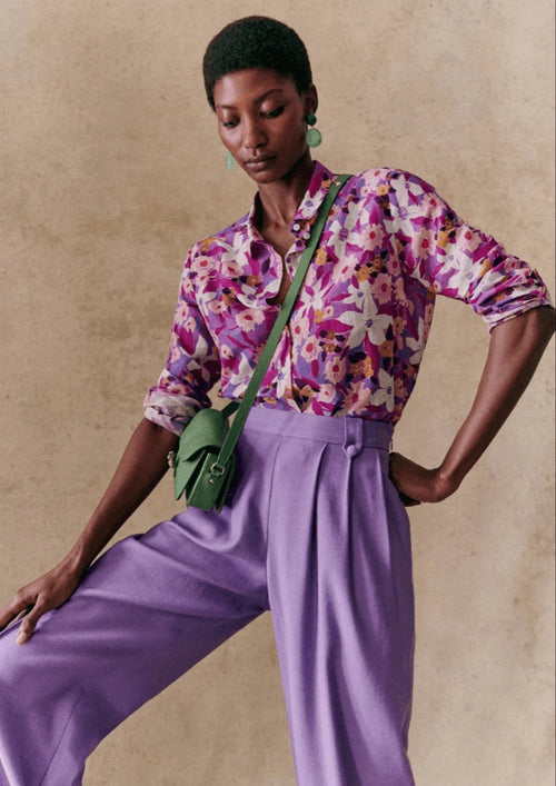 LAVENDER LOULOU TROUSERS