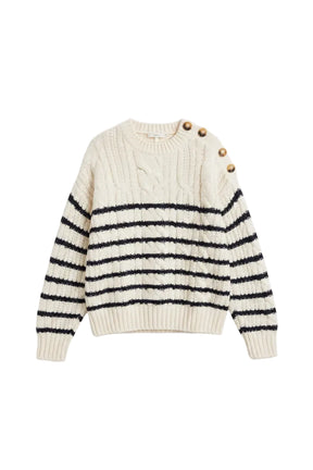 STRIPED JIM PULLOVER