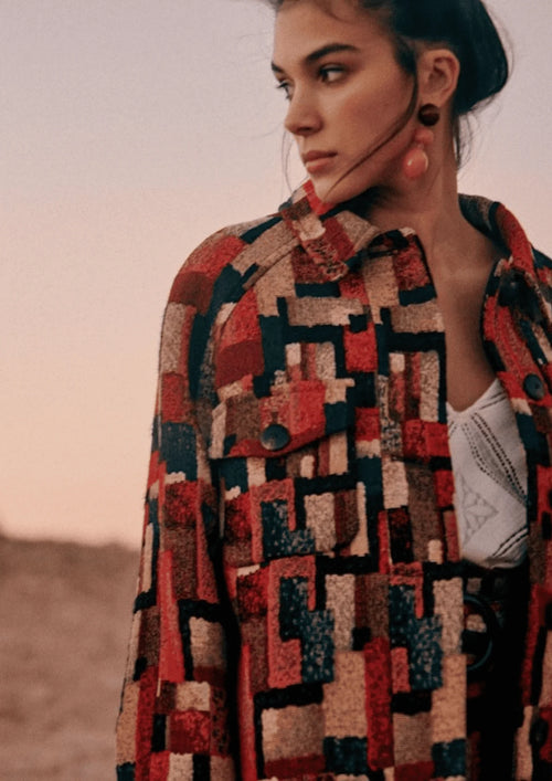 MULTICOLORED TOM JACQUARD JACKET