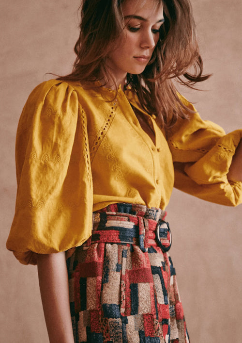 MULTICOLORED ROMAN SHORTS